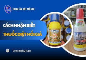 Cách nhận biết thuốc diệt mối giả CHÍNH XÁC chi tiết