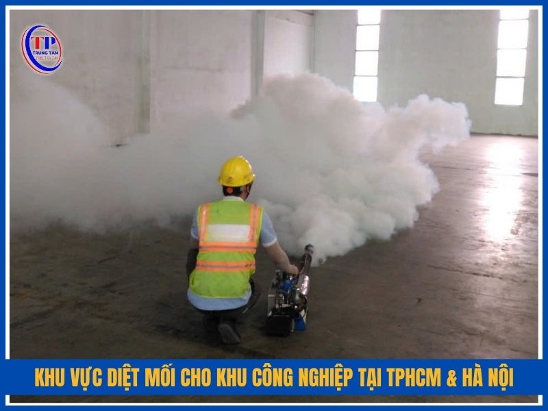Khu vực hỗ trợ diệt mối cho khu công nghiệp tại TPHCM & Hà Nội