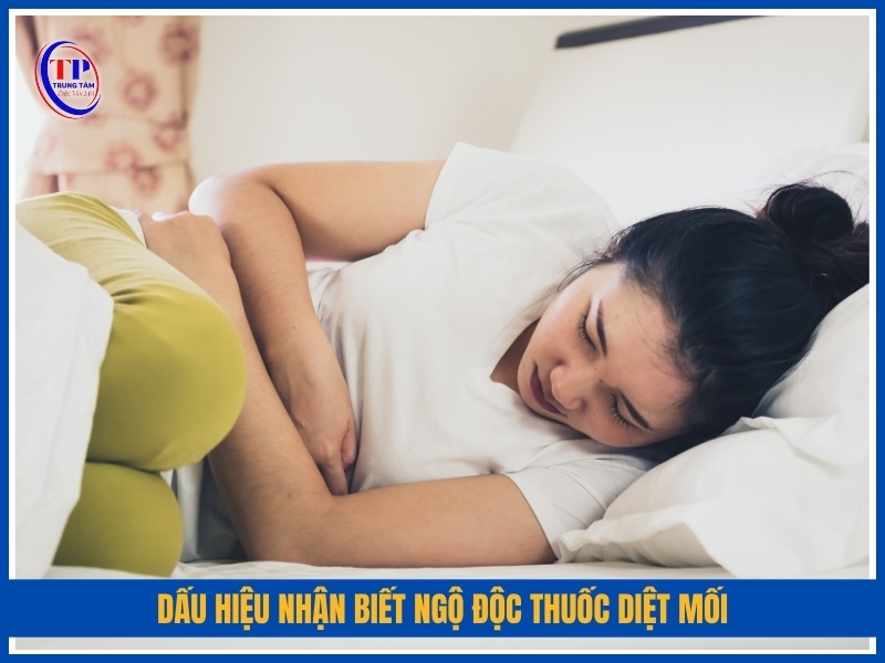 dấu hiệu nhận biết ngộ độc thuốc diệt mối