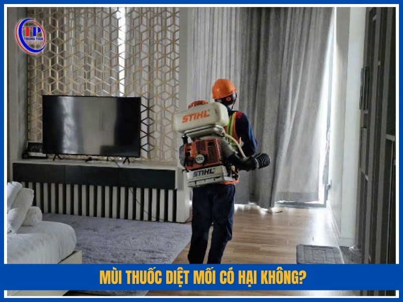 Mùi thuốc diệt mối có hại không?