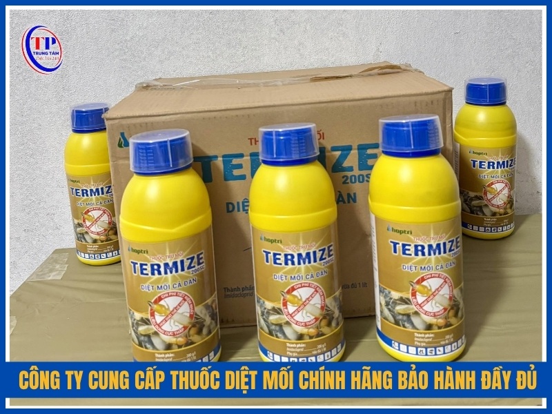 Công ty cung cấp thuốc diệt mối chính hãng bảo hành đầy đủ
