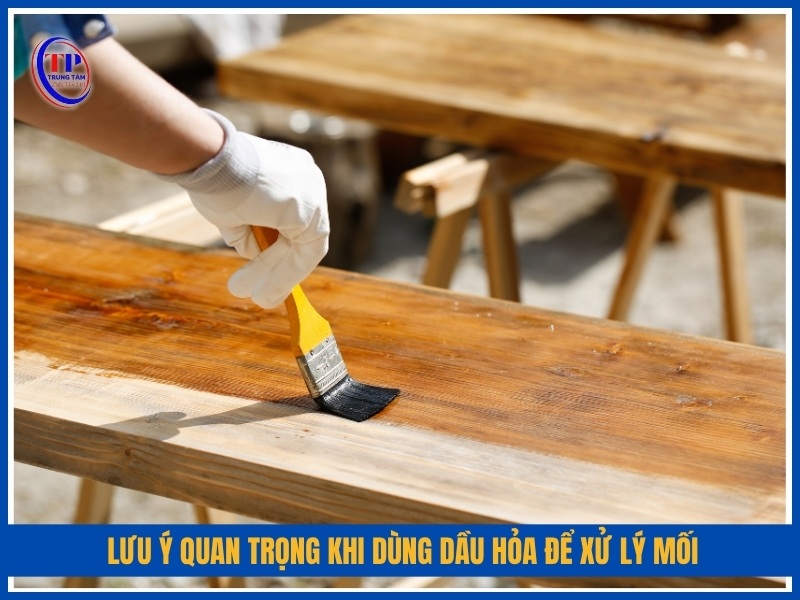 lưu ý quan trọng khi dùng dầu hỏa để xử lý mối