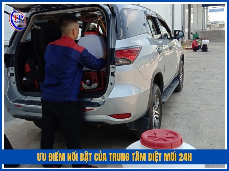 Ưu điểm nổi bật của Trung Tâm Diệt Mối 24H