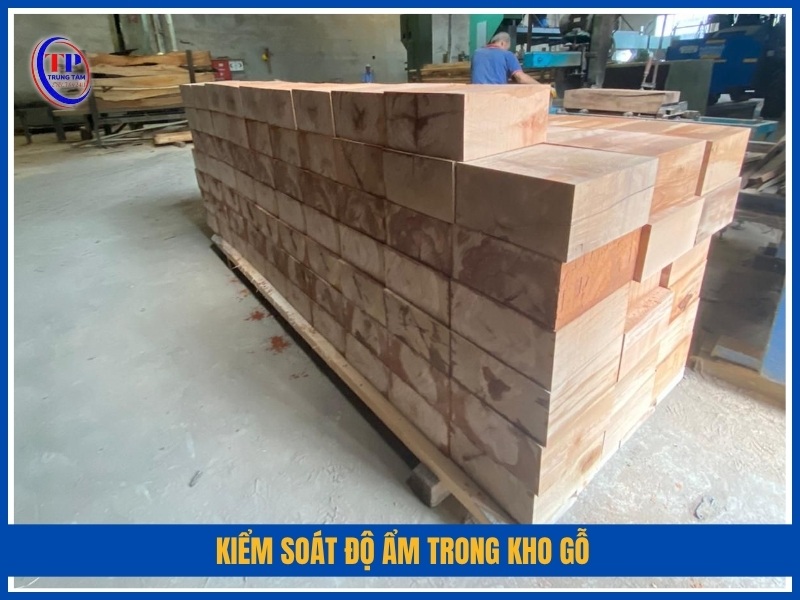 Kiểm soát độ ẩm trong kho gỗ