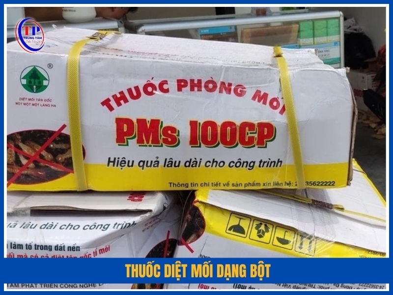 Thuốc diệt mối dạng bột