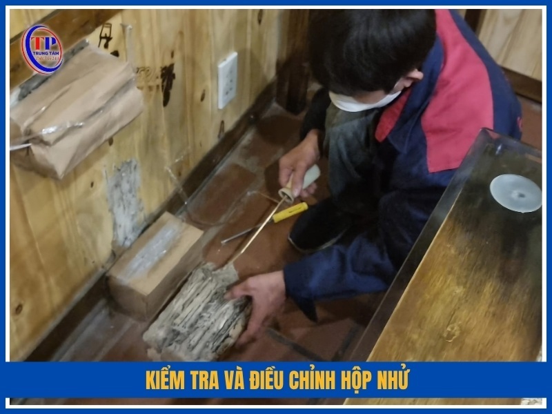 Kiểm tra và điều chỉnh hộp nhử mối