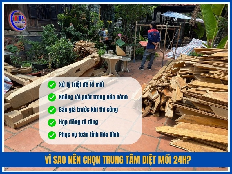 Vì sao nên chọn Trung Tâm Diệt Mối 24H?