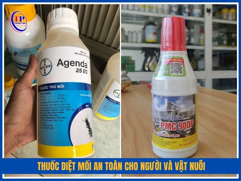 Thuốc diệt mối an toàn cho người và vật nuôi