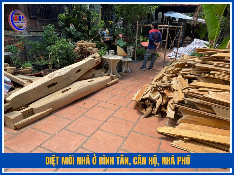 Diệt mối nhà ở Bình Tân, căn hộ, nhà phố