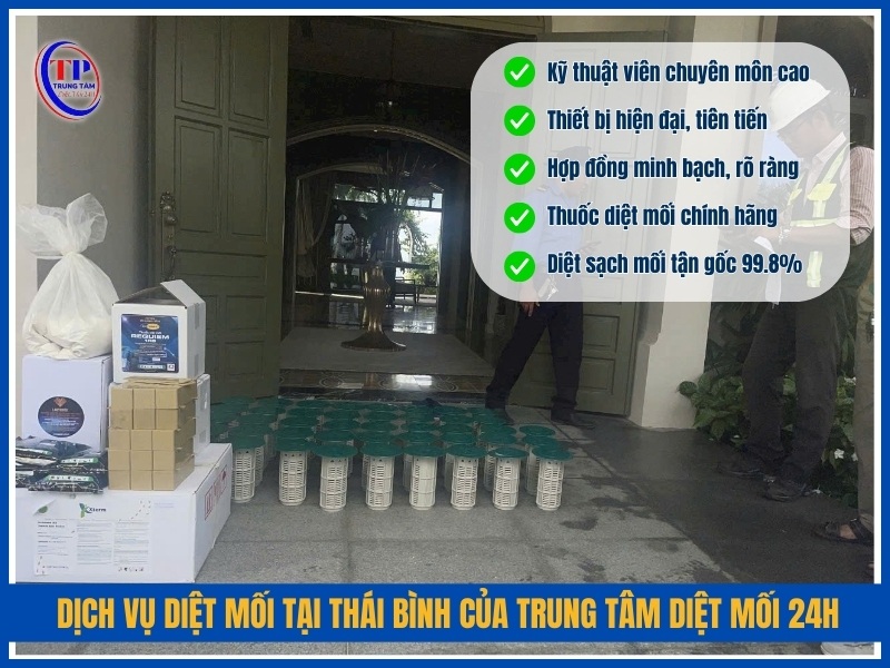 Dich vu diet moi tai Thai Binh cua Trung Tam Diet Moi 24H