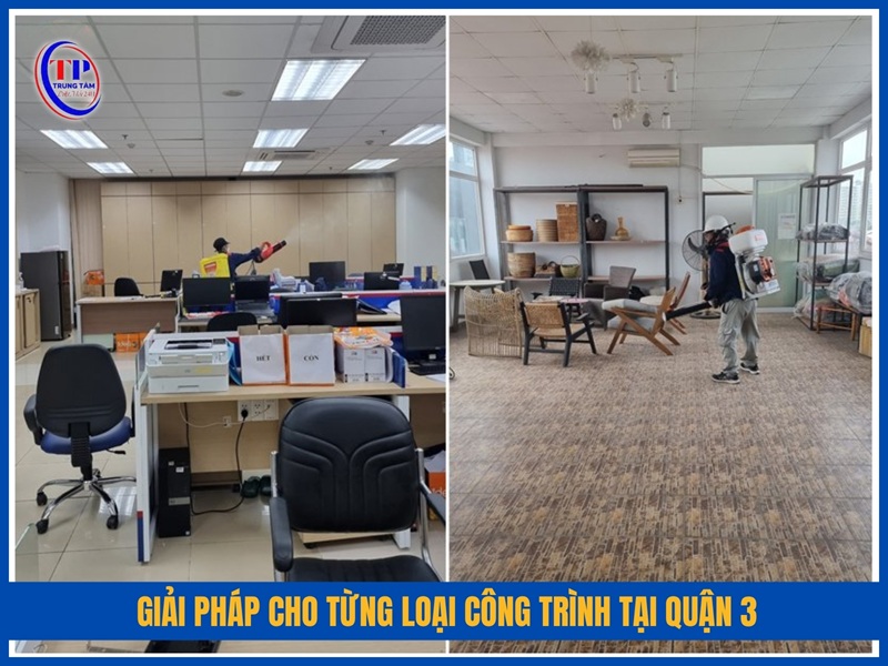 Giải pháp cho từng loại công trình tại Quận 3