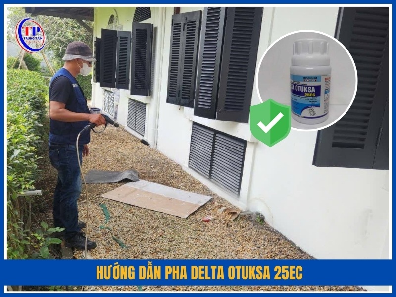 Hướng dẫn pha Delta Otuksa 25EC