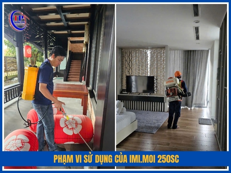 Phạm vi sử dụng của Imi.MOI 250SC