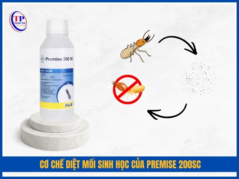Cơ chế diệt mối sinh học của Premise 200SC