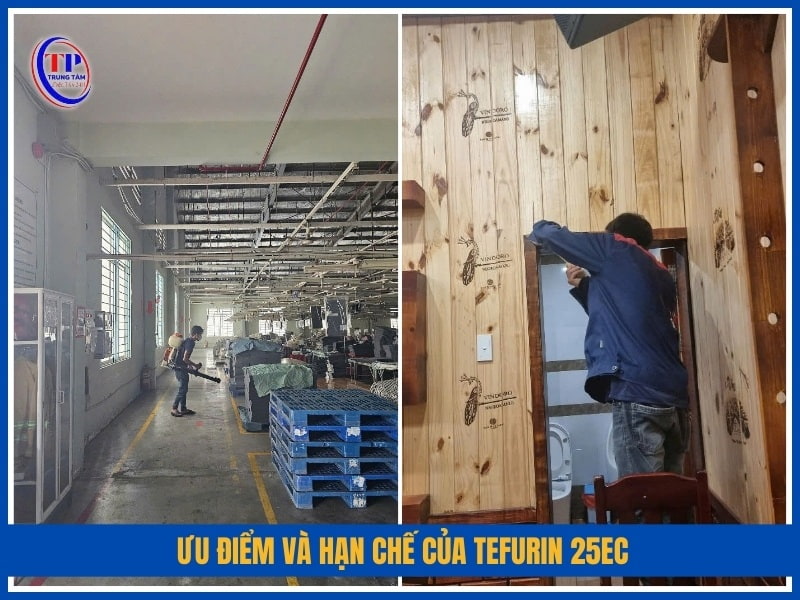 Ưu điểm và hạn chế của Tefurin 25EC