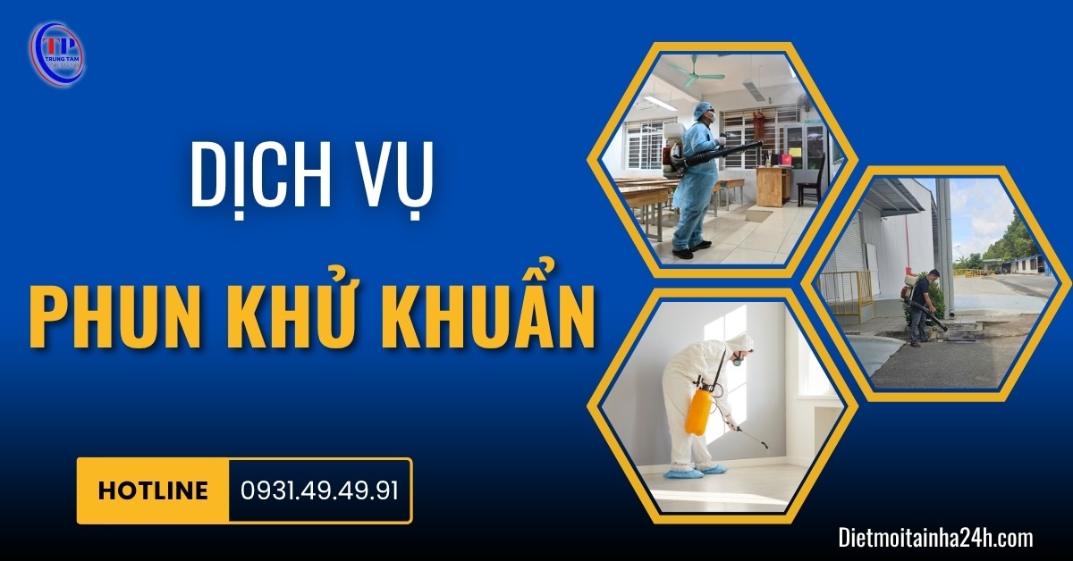 Dịch vụ phun khử khuẩn đạt chuẩn Bộ Y tế GIÁ TỐT nhất
