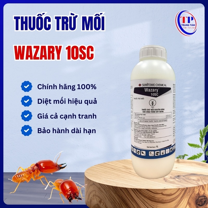 Thuốc trừ mối Wazary 10SC chính hãng TẬN GỐC giá tốt